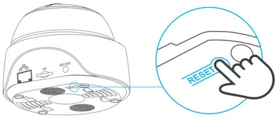 SONOFF GK 200MP2 B WiFi Wireless IP Security Camera - Factory Reset