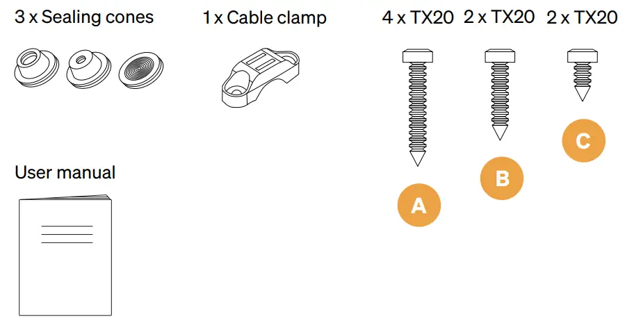 Zaptec Go Next Generation EV Charging - Included in the box