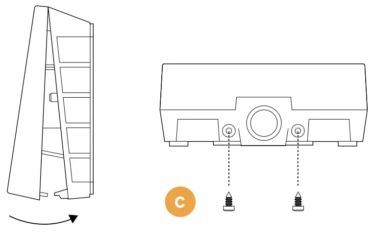 Zaptec Go Next Generation EV Charging - Mount the Front Cover