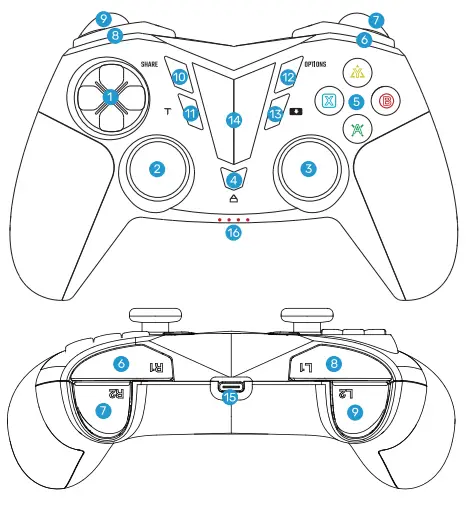 IFYOO-V911 One Pro Gaming Controller fig 3