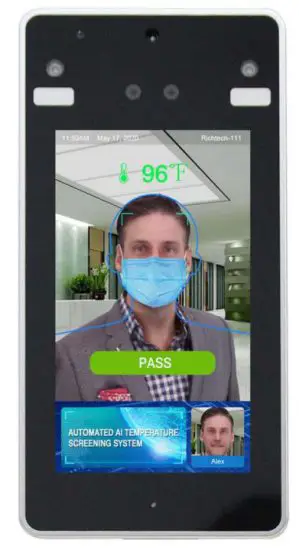 RICHTECH V3 W Automated AI Temperature Screening System