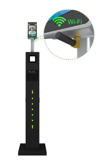 RICHTECH V3 W Automated AI Temperature Screening System - About AATSS model V3