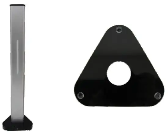 RICHTECH V3 W Automated AI Temperature Screening System - Display Pedestal Installationn 1