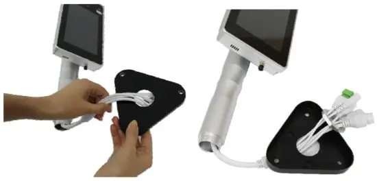 RICHTECH V3 W Automated AI Temperature Screening System - Display Pedestal Installationn 2