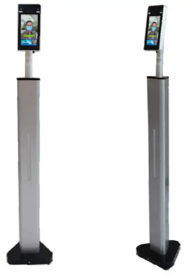 RICHTECH V3 W Automated AI Temperature Screening System - Display Pedestal Installationn 7