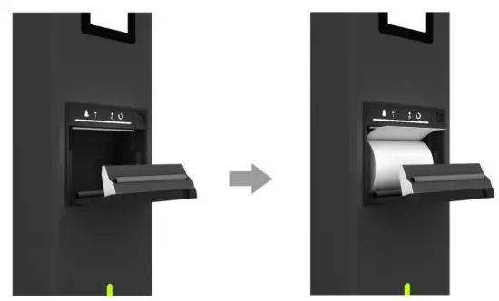 RICHTECH V3 W Automated AI Temperature Screening System - Paper Installation 2