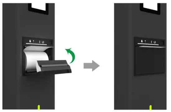 RICHTECH V3 W Automated AI Temperature Screening System - Paper Installation 3