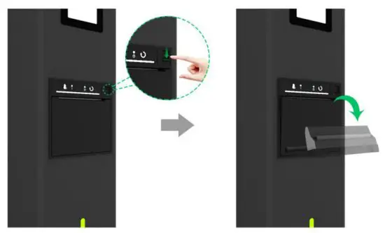 RICHTECH V3 W Automated AI Temperature Screening System - Paper Installation