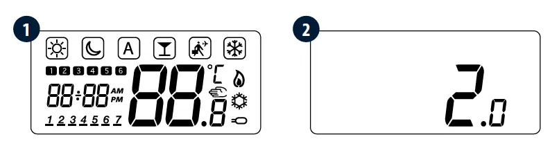 SALUS HTRP230 Wired Digital Thermostat 11