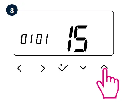 SALUS HTRP230 Wired Digital Thermostat 17