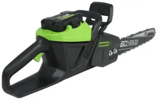 greenworks pro CS60L02 60V Cordless Brushless 16 Inch Chainsaw
