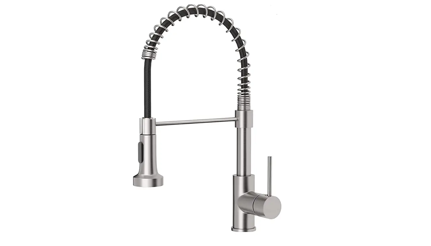 Shamanda Kfasmdh10106bn 24 Inch H Single-handle Pull-down Sprayer Kitchen Faucet In Brushed Nickel Instruction Manual