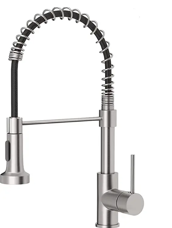 SHAMANDA-KFASMDH10106BN-24-Inch-H-Single-Handle-Pull-Down-Sprayer-Kitchen-Faucet-in-Brushed-Nickel-PRO