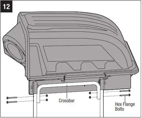 EGO ABK5200 Grass Bagger Kit - ASSEMBLY & INSTALLATION 12