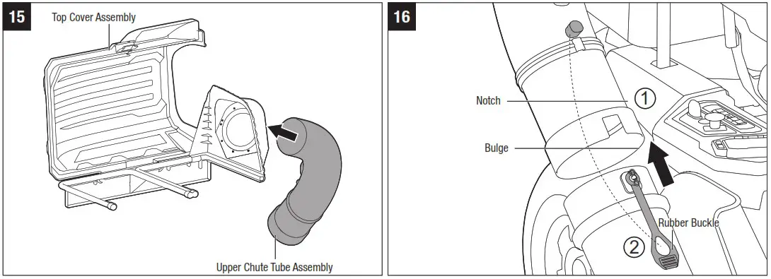 EGO ABK5200 Grass Bagger Kit - ASSEMBLY & INSTALLATION 15