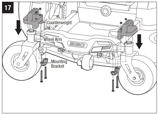 EGO ABK5200 Grass Bagger Kit - ASSEMBLY & INSTALLATION 16