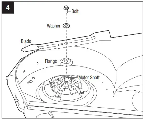 EGO ABK5200 Grass Bagger Kit - ASSEMBLY & INSTALLATION 4