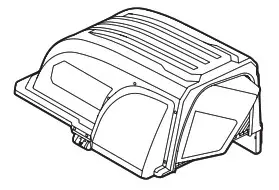 EGO ABK5200 Grass Bagger Kit - PACKING LIST 1