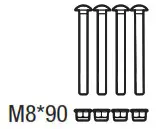 EGO ABK5200 Grass Bagger Kit - PACKING LIST 12