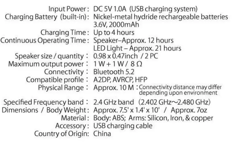GULAKI-DFSC221-Neck-Fan-Speaker 02