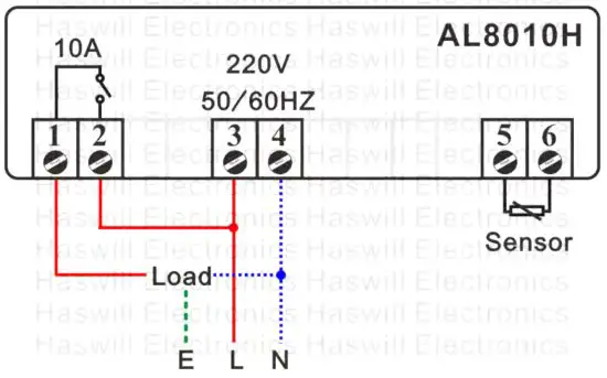 Thermo Hygro AL8010H Thermostat - Same Voltage
