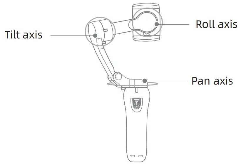 hohem LZB Foldable 3 Axis Gimbal Stabilizer - fig 4