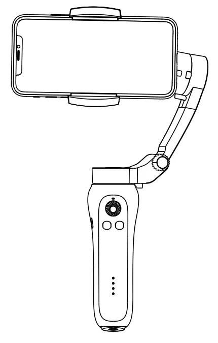hohem LZB Foldable 3 Axis Gimbal Stabilizer