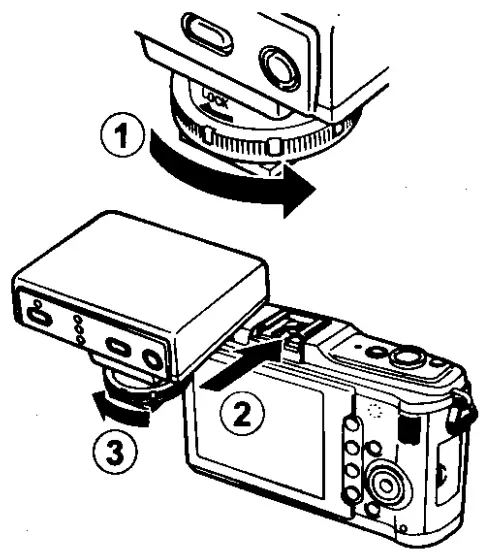 Attaching the camera