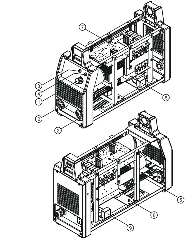 Magmaweld Monostick 200i DC Inverter Arc Welding Machine User Manual - ANNEX 1 - SPARE PARTS LIST