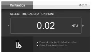 Calibrate the meter Figure 2