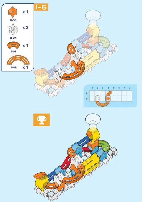 vtech 5022 -Marble- Rush- Starter- Playset-FIG 14