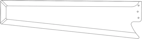 Hunter 51420 Indio - Blade