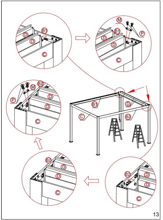GAZEBO-Mirador-3x4m-fig-16