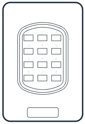 safetrust 8845 300 lot Sensor Keypad-