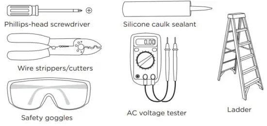 enbrighten 58245 LED Wi-Fi Smart Security & Accent Light - TOOLS NEEDED