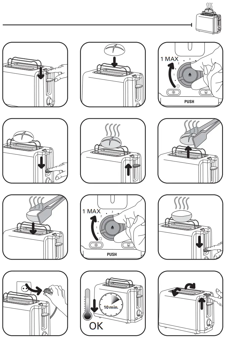 ROWENTA TT580930 Toaster Adagio Mocca-fig4