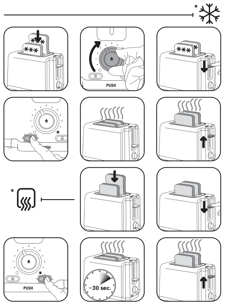 ROWENTA TT580930 Toaster Adagio Mocca-fig5