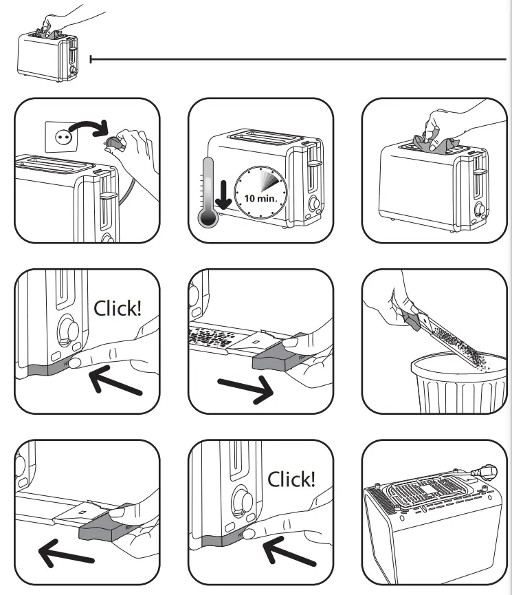 ROWENTA TT580930 Toaster Adagio Mocca-fig6