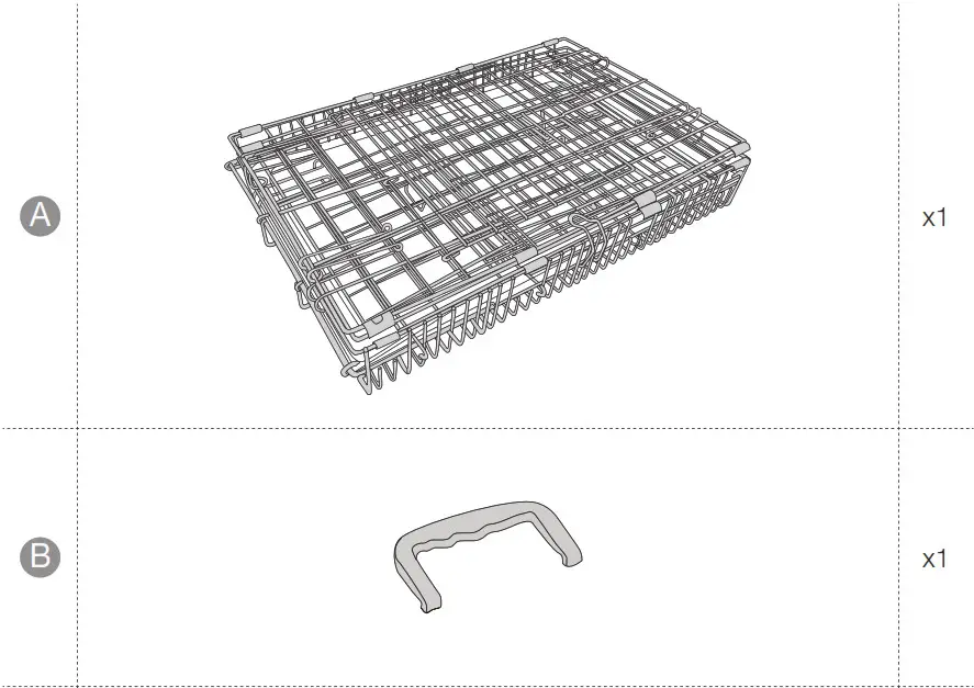 amazonbasics Double Door Folding Metal Dog Crate Contant 1