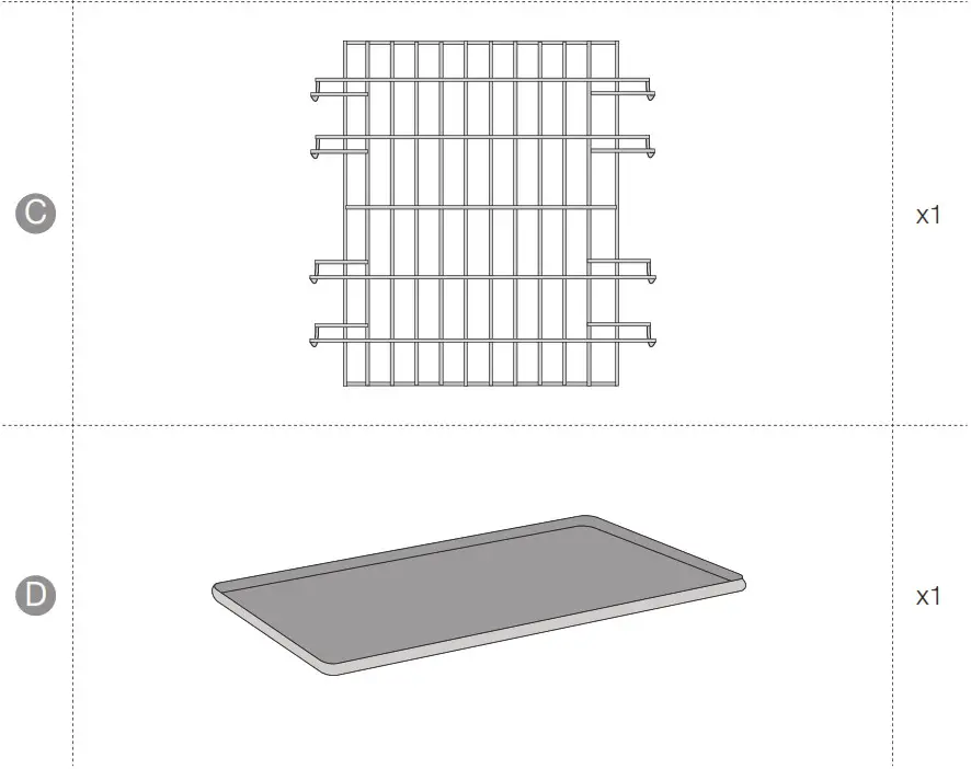 amazonbasics Double Door Folding Metal Dog Crate Contant 2