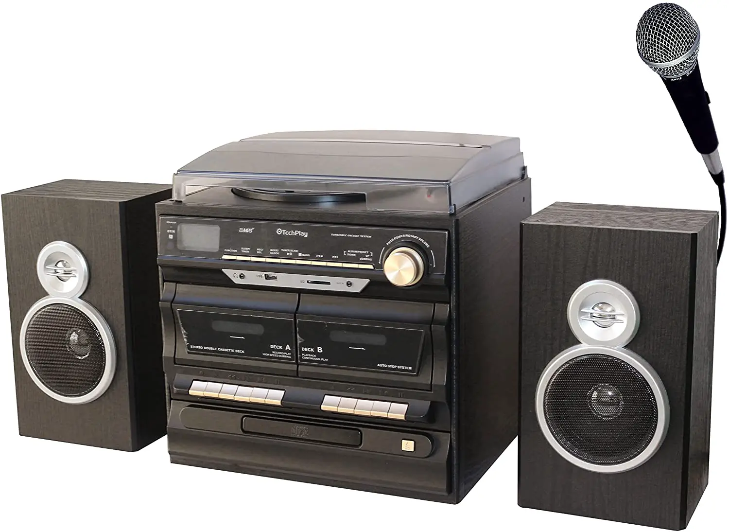 TechPlay ODCK110 WD Retro Classic Turntable