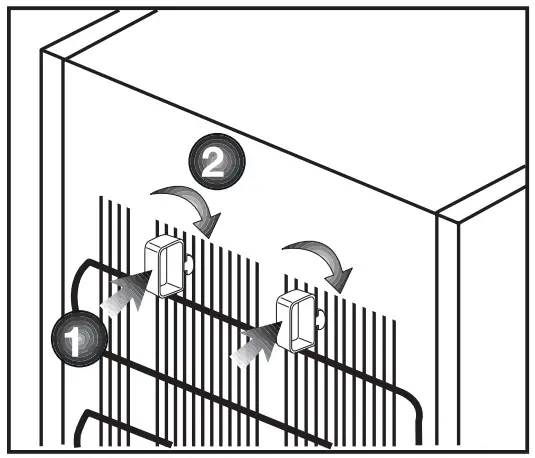 Installing the Plastic Wedges