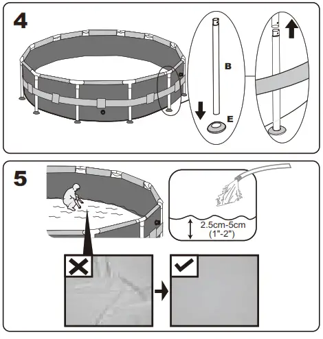 Bestway NW9Gp Steel pro Frame Pool Set - fig11