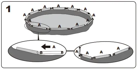 Bestway NW9Gp Steel pro Frame Pool Set - fig8