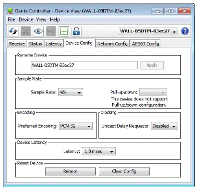 MONACOR-WALL-05DTM-Active-Speaker-for-Dante-Networks-fig-2