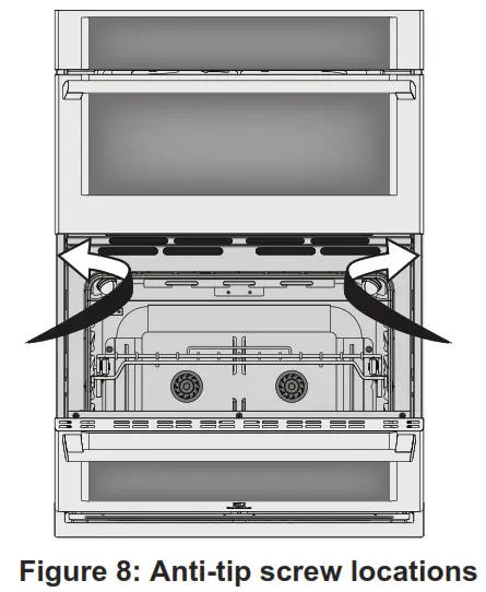 FRIGIDAIRE GCWM2767AD 27 Inch Combination Wall Oven - Figure