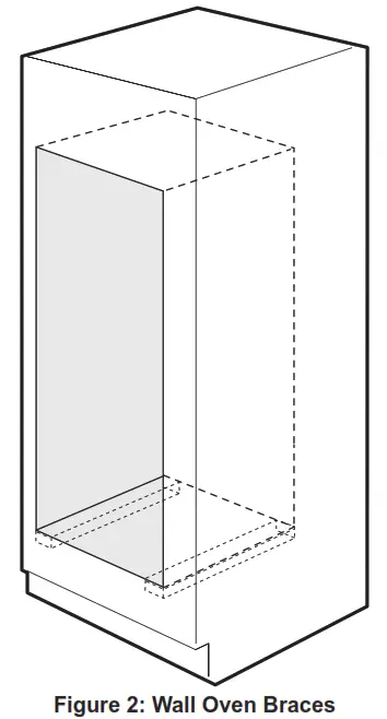 FRIGIDAIRE GCWM2767AD 27 Inch Combination Wall Oven - Wall Oven Braces