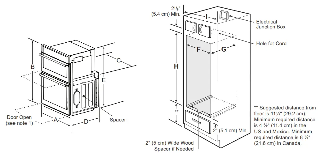 FRIGIDAIRE GCWM2767AD 27 Inch Combination Wall Oven
