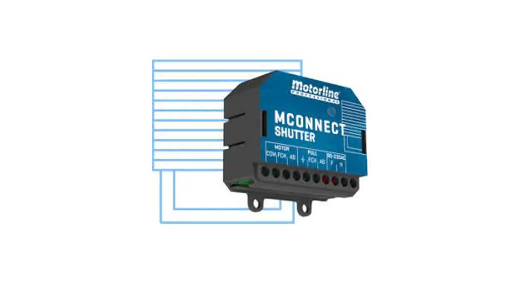 Motorline Professional To644347 Mconnect Shutter User Manual Motorline Professional To644347 Mconnect Shutter User Manual