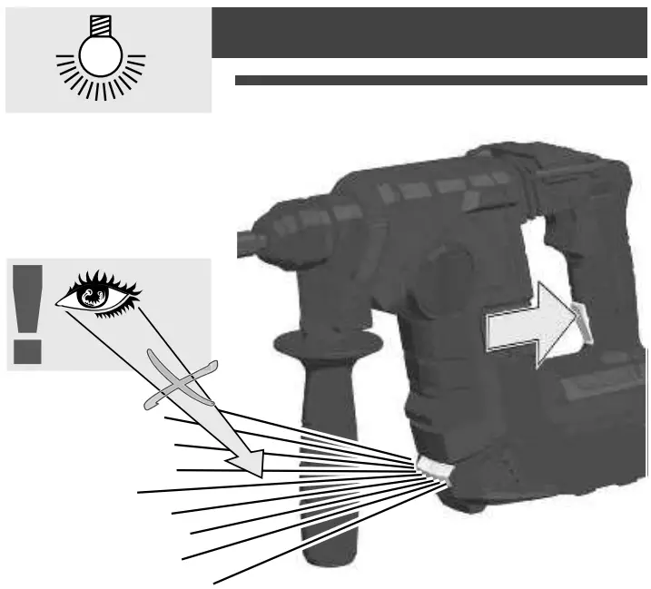 BBH18BL 18V Brushless SDS-Plus Rotary Hammer Operation